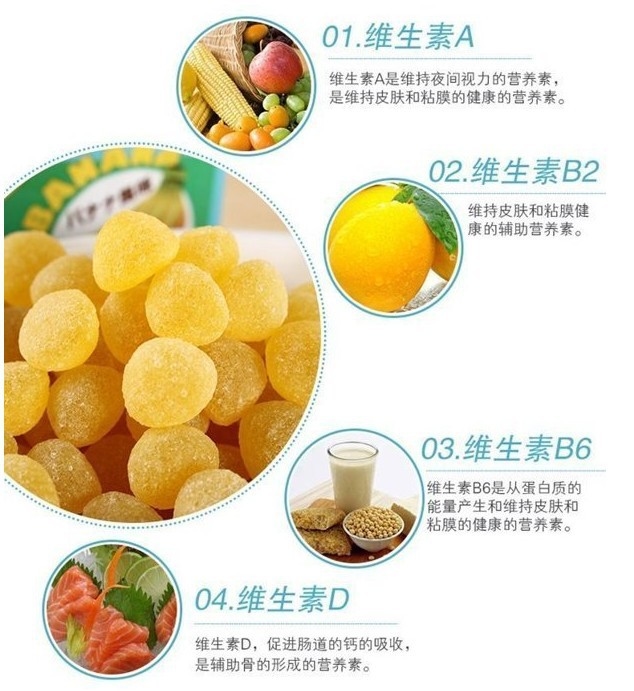 UNIMAT RIKEN Рыбий жир для детей с витаминами и банановым вкусом 100 шт.
